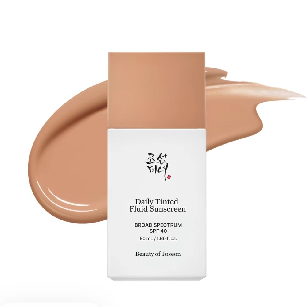 NEW Beauty of Joseon Daily
Tinted Fluid Sunscreen SPF 40